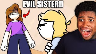 HAMINATIONS SISTER IS A SAVAGE [upl. by Enovi605]