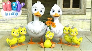 Cinco Patitos  Canciones Infantiles  5 Patitos [upl. by Pell]