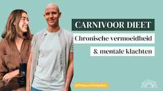 CARNIVOOR DIEET  Diëtist Nils is na 20 jaar van chronische vermoeidheid en angstklachten af [upl. by Dorri]