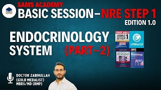 ENDOCRINOLOGY PART2  BASIC SESSIONEDITION 10  NRE STEP 1 URDUHINDI  Doctor Zabihullah [upl. by Selrac]