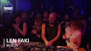 Len Faki Boiler Room Berlin DJ Set [upl. by Bathsheba]