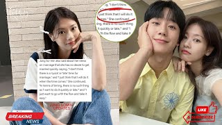 Jung So Min Did Not Deny Dating Rumors with Jung Hae In When We Read This Carefully [upl. by Heiskell]