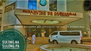 GOVERNMENT BUILDINGS AND OFFICES IN DASMARIÑAS CITY CAVITE PHILIPPINES  4K [upl. by Bjork]