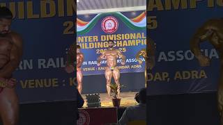 Guest Posing 🔥Indianbodybuilding91 goldmedal motivation bodybuilding gurjar [upl. by Eivod]