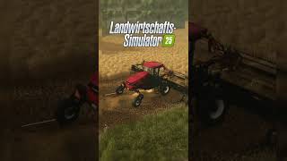 Mit dem MacDon M1240 Schwadmäher und GPS bei der Ernte in LS25 ls25 landwirtschaft [upl. by Picker]