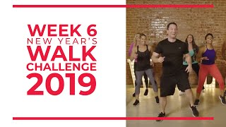 New Years Walk Challenge 2019  Week 6  Walk at Home [upl. by Ciredor]