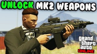 How to Unlock MK2 Weapons in GTA Online 2023 [upl. by Aiekahs]