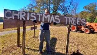 How We Do It Homestead Christmas Tree Farming [upl. by Avrenim469]