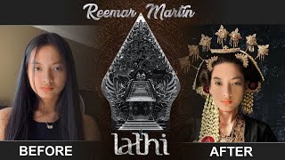 Lathi Challenge edit foto Remar Martin mengenakan busana Tradisional Jawa [upl. by Felt]