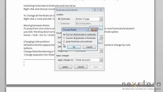 Microsoft Word 2010  User Guide  Lesson TwentyTwo  Footnotes and Endnotes [upl. by Euqenimod]