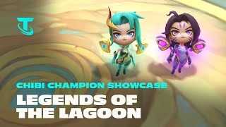 Legends of the Lagoon  Chibi Champion Showcase  Teamfight Tactics [upl. by Aihtibat]