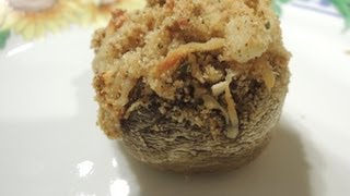 Simple Stuffed Mushroom with Imitation Crab Meat [upl. by Akers]