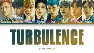 VOSTFR ATEEZ 에이티즈 – TURBULENCE Color Coded Lyrics FrRomHan [upl. by Musette]