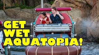 quotGet Wetquot Aquatopia at Tokyo DisneySEA Japan 東京ディズニーシー  アクアトピア Tokyo Disneyland [upl. by Venuti]