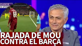 Liverpool 4  Barcelona 0  Rajada de Mourinho contra el Barça  Diario AS [upl. by Denton]