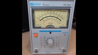 A look inside and review of the TVT321 Analog AC meter [upl. by Naleek]