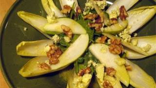 Arugula amp Endive Salad Recipe Video  Laura Vitale quotLaura In The Kitchenquot Episode 34 [upl. by Milak]