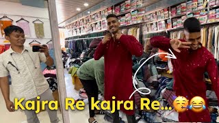 Shopping krte krte Hi “Kajra Re” Song Pe Mujra shuru🤣 [upl. by Botzow832]