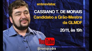 No Esquadro 08 CASSIANO  candidato a GrãoMestre da GLMDF [upl. by Sumahs]