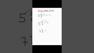 Easy Math Trick To Convert Fractions To Decimal😎 maths fractions decimals mathematics [upl. by Anne-Corinne]