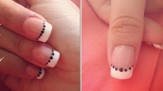 Uñas de gel  Cómo esculpir uñas de gel manicura francesa [upl. by Skell]