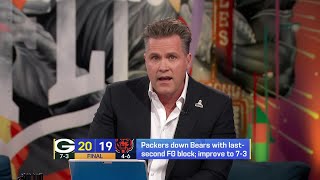 Kyle Brandt breaks down Bears loss to Packers in Week 11 [upl. by Ahsetra988]