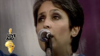 Joan Baez  Amazing Grace Live Aid 1985 [upl. by Fiester]