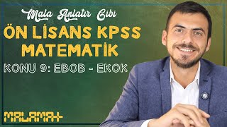 Malamat Kpss 2024  Matematik  Konu 8 EBOB  EKOK  Mehmet Fatih Şahin [upl. by Atnad825]