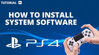 How to Install PS4 system software from USB [upl. by Asserat]