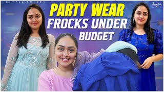 Party Wear Frocks Under Budget From Myntra  HeavenlyHomemade [upl. by Stockton]