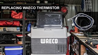 How to Replace thermistor in a portable fridge WAECO CF50 [upl. by Enilarac]