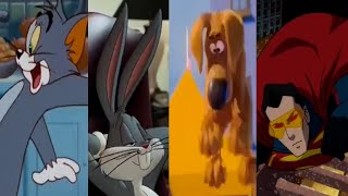 1 Second From Every Animated Warner Bros New Line Cinema and Warner Bros International Movies [upl. by Artenra]