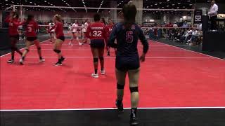 Miami Elite 16 Michelle vs OT 16 T Liz 3 15 19 Sunshine Volleyball Classic at Orlando FL [upl. by Luckett]