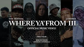 Where Ya From 3 Official Music Video  Lanzeta Juan Thugs Range Sinio Kris Delano Hev Abi [upl. by Yrdua]