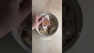 Edible Funfetti Cookie Dough Recipe [upl. by Ylrebmik]