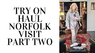 try on haul with Fairfax And Favour Norfolk visit part two [upl. by Etiuqram]