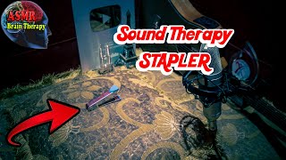 Sound Therapy STAPLER  ASMR Brain Therapy [upl. by Vanzant]