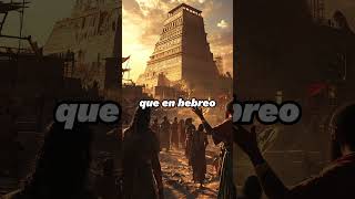 La Torre de Babel ¿Qué sucedió realmente y dónde estaba misteriosdelabiblia [upl. by Boycey]