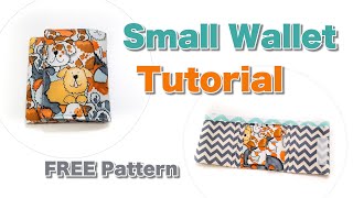 How to make a wallet Trifold Wallet Tutorial [upl. by Jeannie]