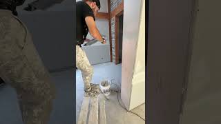 How to lube your tomahawk fypシ゚viralシfypシ゚drywallexperts construction drywall satisfying [upl. by Ocana]