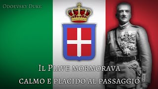 National Anthem of the Kingdom of Italy 1943  1944  «Il Piave Mormorava» [upl. by Akcinahs]