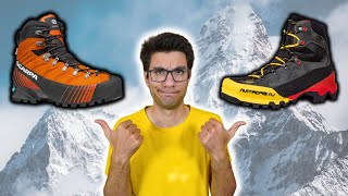 La Sportiva Aequilibrium VS Scarpa Ribelle  Quali differenze [upl. by Yeknarf]