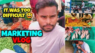 Marketing Vlog  Bahat Mushkil Hai Bhari Bajar Mein Video Banana 😃🤭 [upl. by Asilehc]