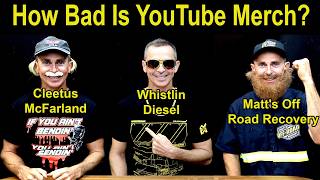 How Bad is YouTuber Merch Whistlin Diesel vs Cleetus LTT VGG Matts Off Road Recovery [upl. by Sapienza795]