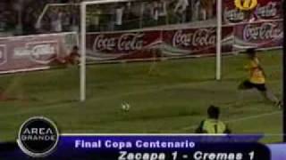 Final de IDA copa centenario  Cremas vs Zacapa [upl. by Ker]