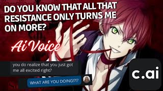 Ayato Sakamaki S3XUALLY ASSAULTED ME ON CHARACTER AI [upl. by Lledyr]