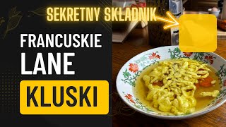 Francuskie lane kluski Przepis  SEKRETNY TRIK 🕵🕵🕵 [upl. by Nitneuq]