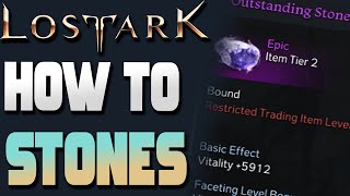 Ability Stone Guide  How To Facet And Equip  Lost Ark [upl. by Anide938]