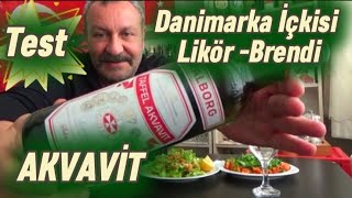 AALBORG TAFFEL AKVAVIT DANİMARKANIN ŞNAPSININ TESTİ LİKÖRBRENDİ BALYOZ GİBİ BİR İÇKİ ŞAŞIRDIM [upl. by Torray]