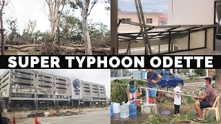 SUPER TYPHOON ODETTE DAMAGE IN CEBU I Our OdettePH Experience Part 1 I December 2021 [upl. by Telimay]